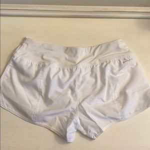 Nike shorts, 2.5 length I’m assuming